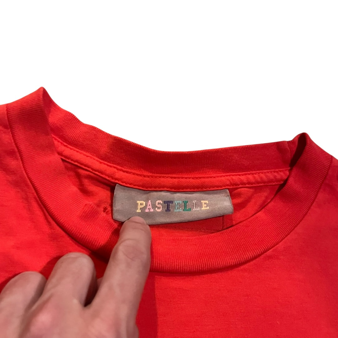 Pastelle "Premium Pastelle" T Shirt - Red (Medium)