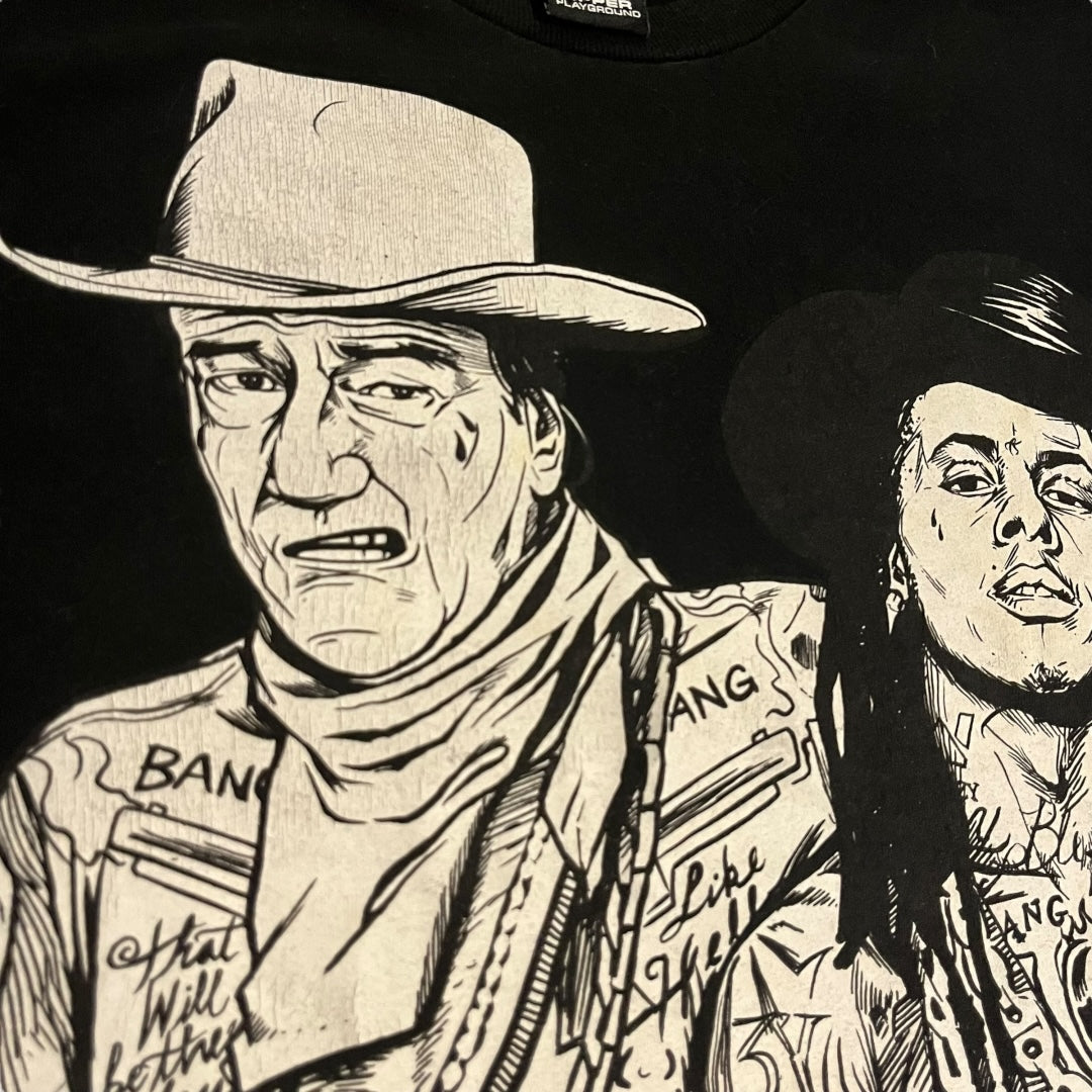 VINTAGE-ish Upper Playground John & Lil Wayne T Shirt (Medium)
