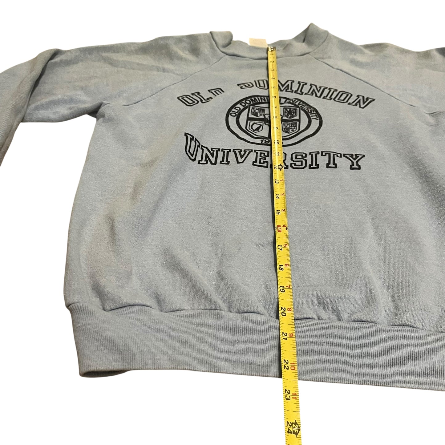 VINTAGE 1980s Healthknit Old Dominion University Sweatshirt (Medium)