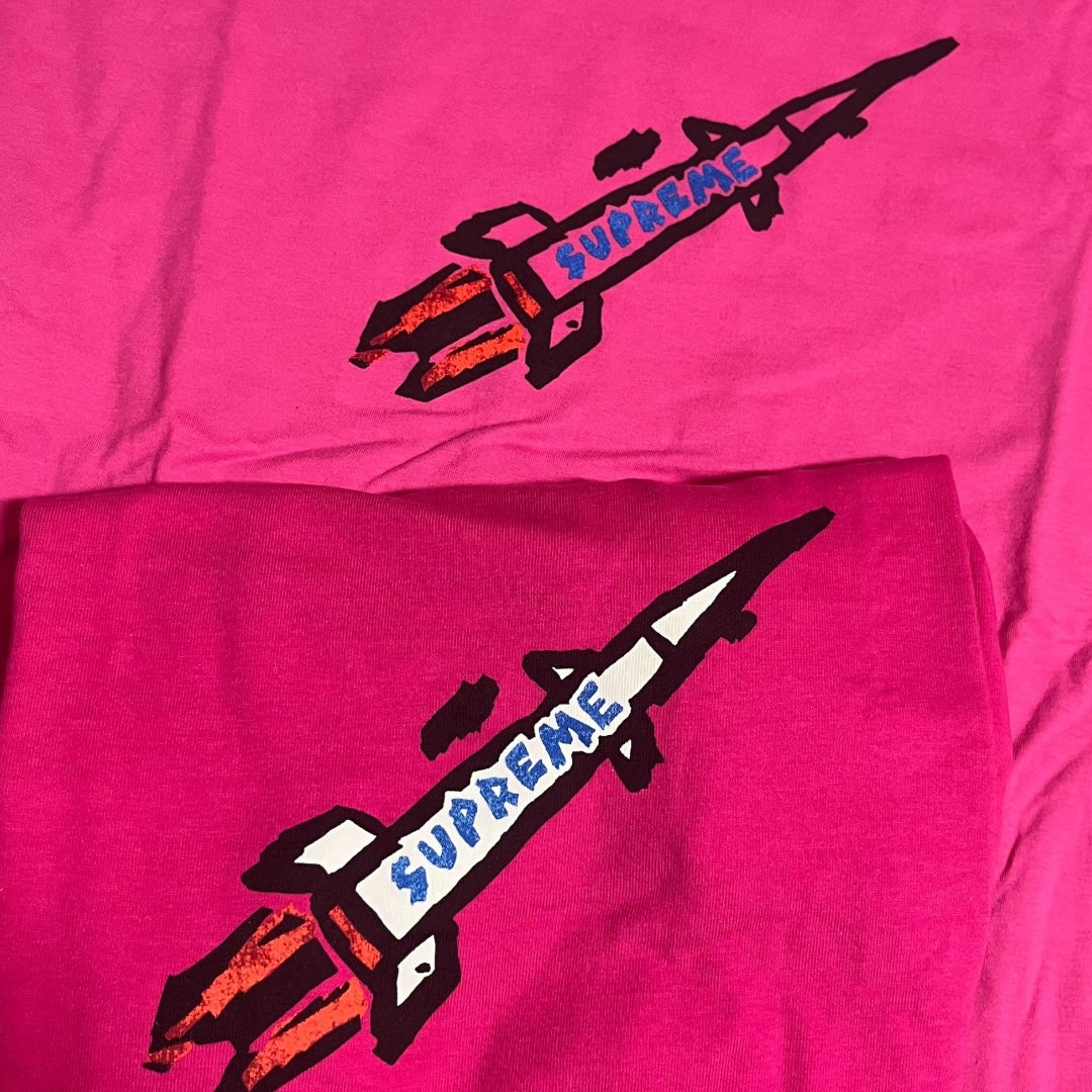SAMPLE Supreme Rocket T-Shirt - Pink (Large)