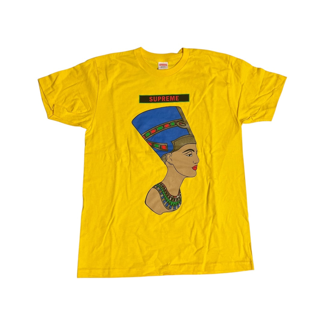 Supreme Nefertiti T-Shirt - Yellow (Large)