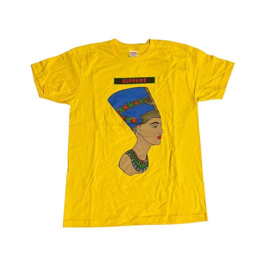 Supreme Nefertiti T-Shirt - Yellow (Large)