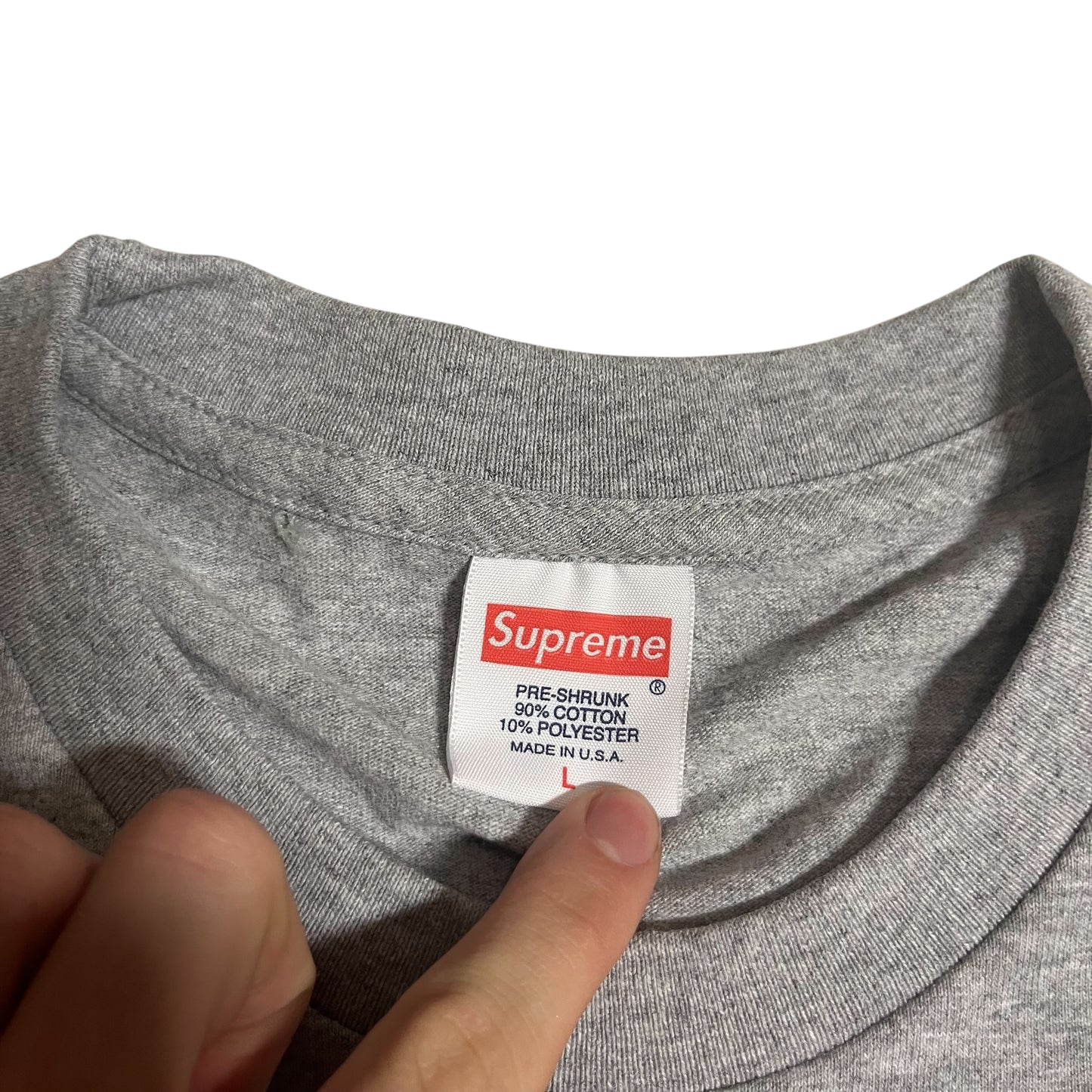 Supreme Sport T-Shirt - Heather Grey (Large)