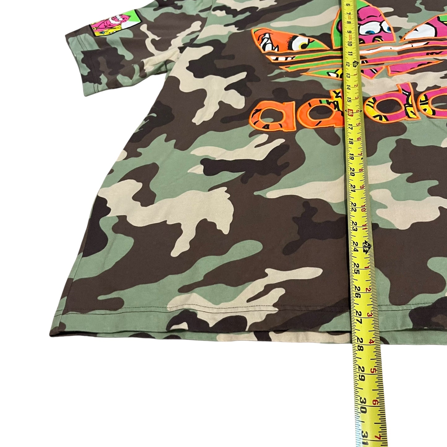 Adidas x Jeremy Scott Camo Logo T Shirt (XL)