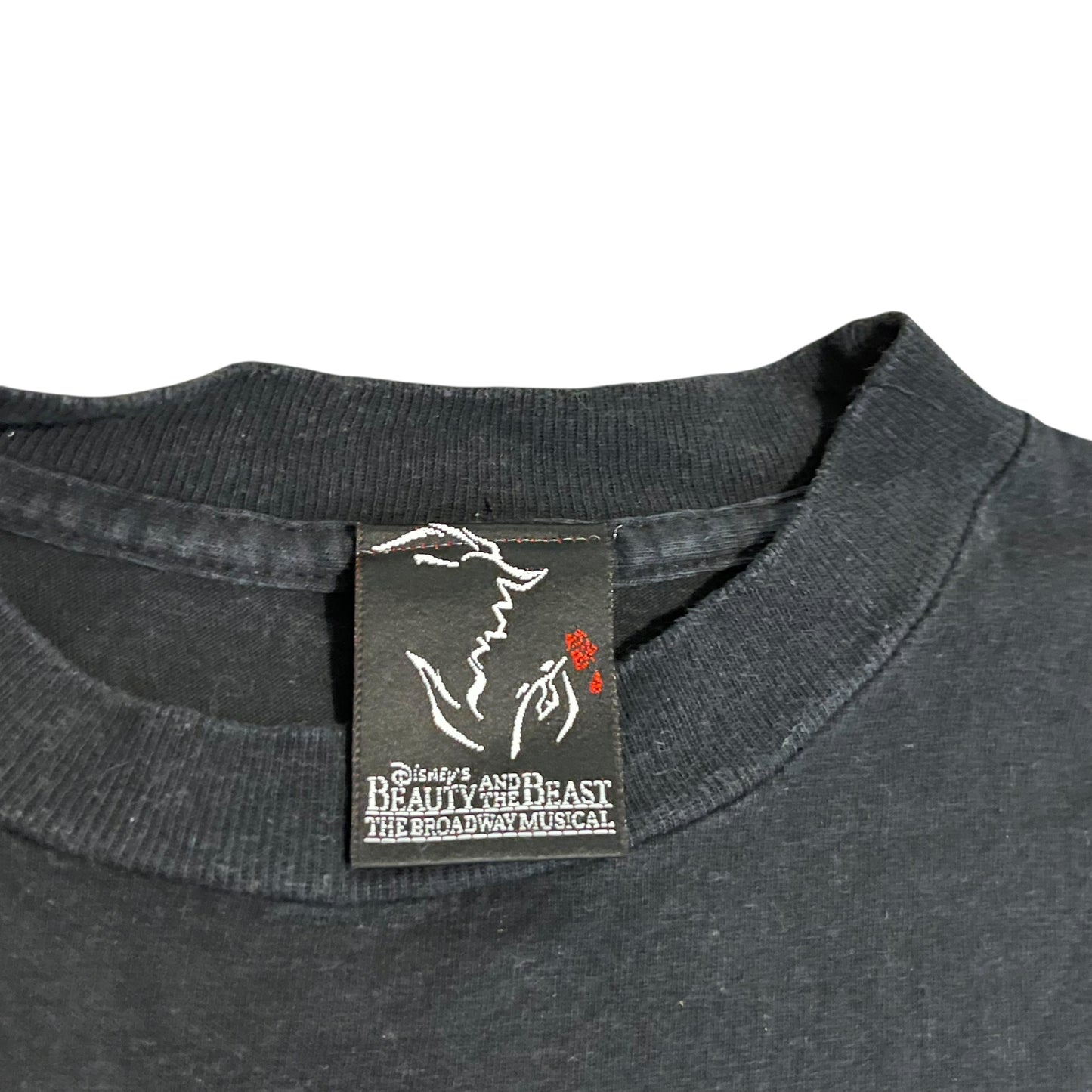 VINTAGE Disney's Beauty & The Beast Broadway Musical T Shirt (XL)