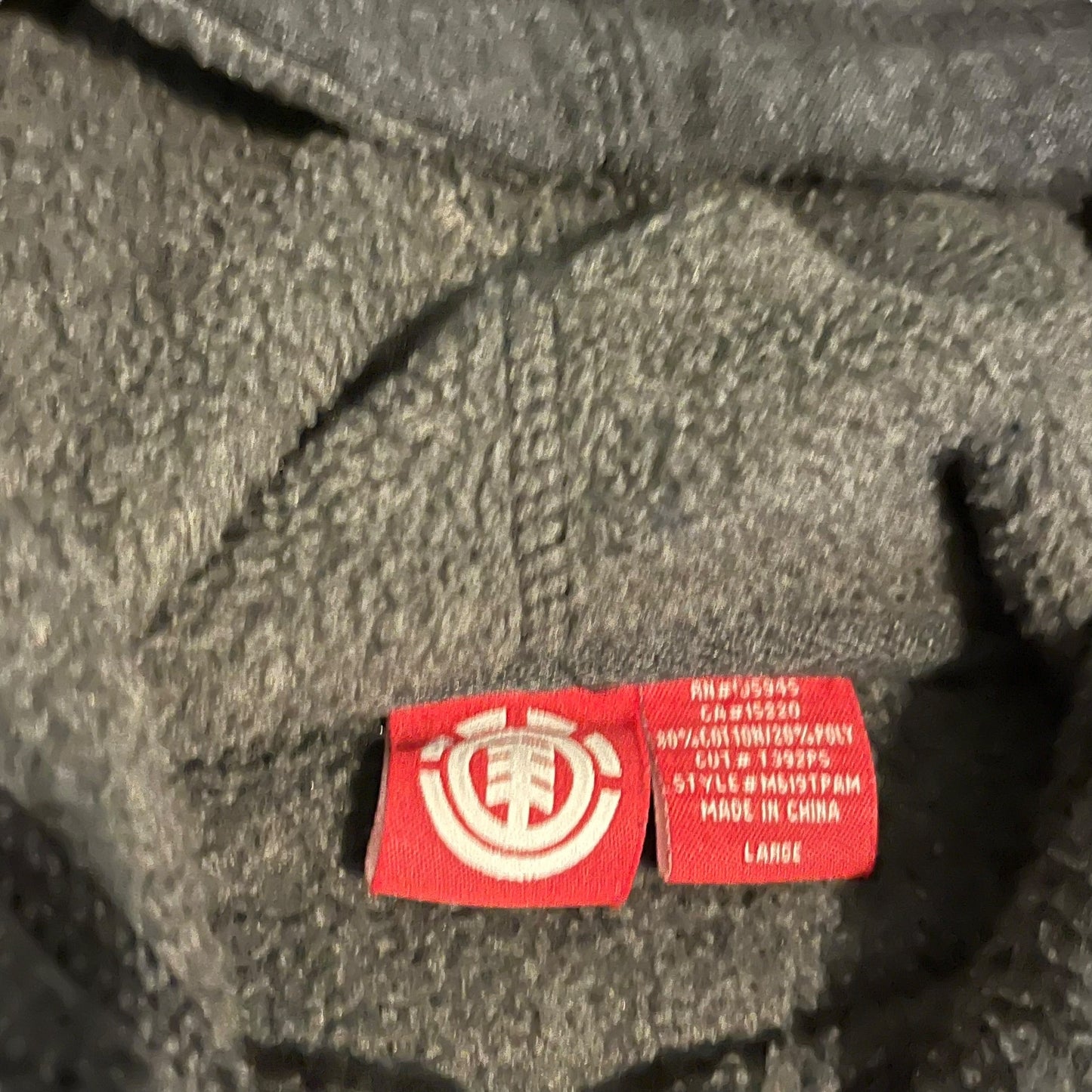 VINTAGE Element Hoodie (Large)