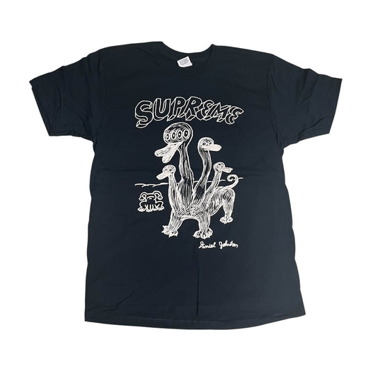 Supreme x Daniel Johnston Duck T Shirt - Navy Blue
