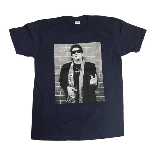 SAMPLE Supreme x Shane MacGowan Portrait T Shirt - Navy (Large)