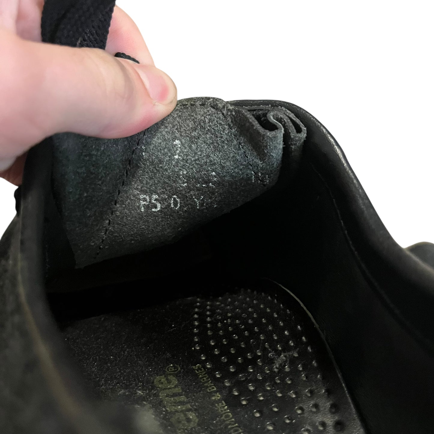 Supreme x Padmore & Barnes ' Saville Shoe ' - Black (Men's 11.5)