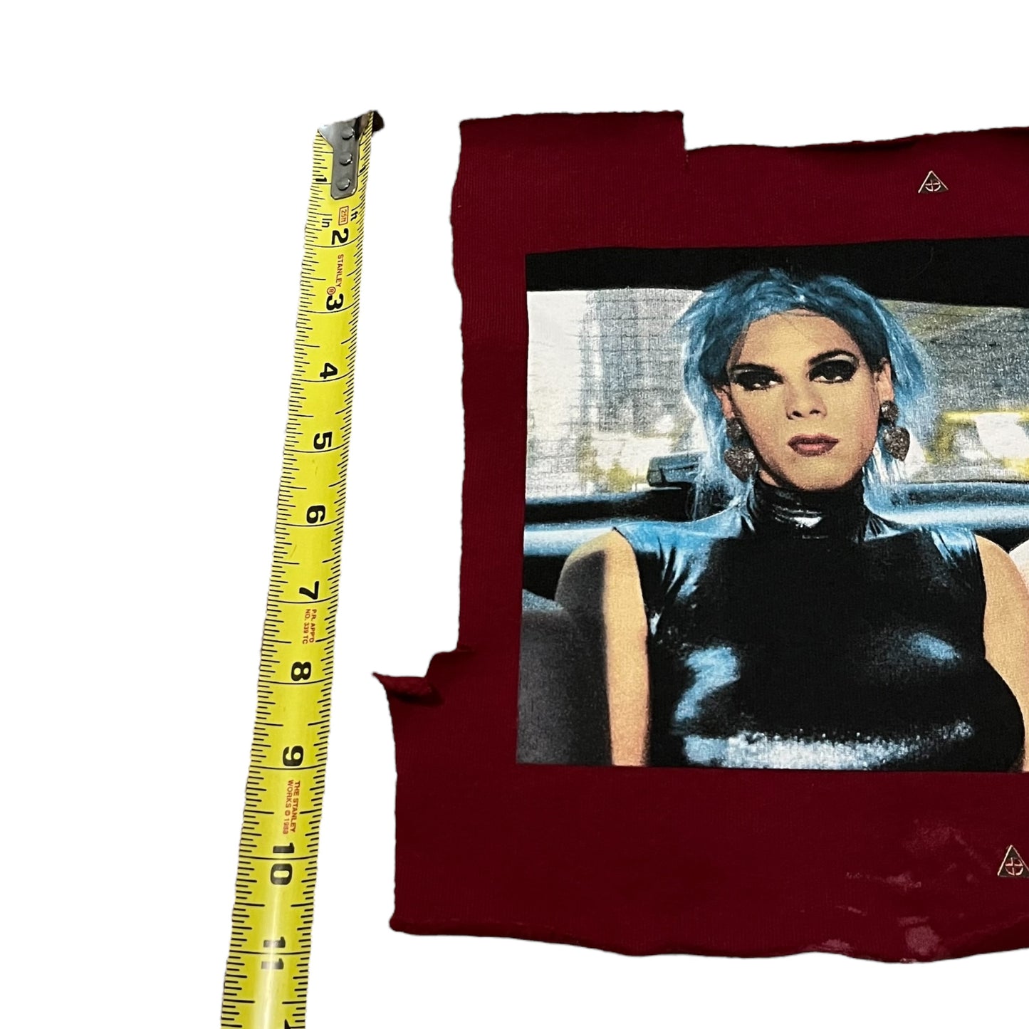 Supreme x Nan Goldin Test Print Fabric Swatch (Maroon)