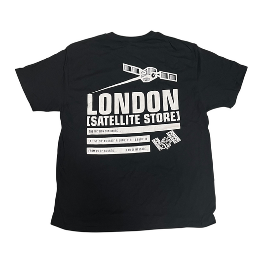 Billionaire Boys Club London Satellite Store T Shirt - Black (XL)
