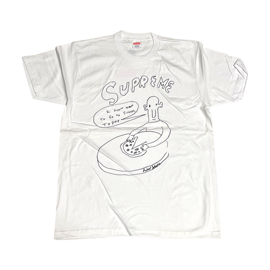 Supreme x Daniel Johnston Pizza T Shirt - White
