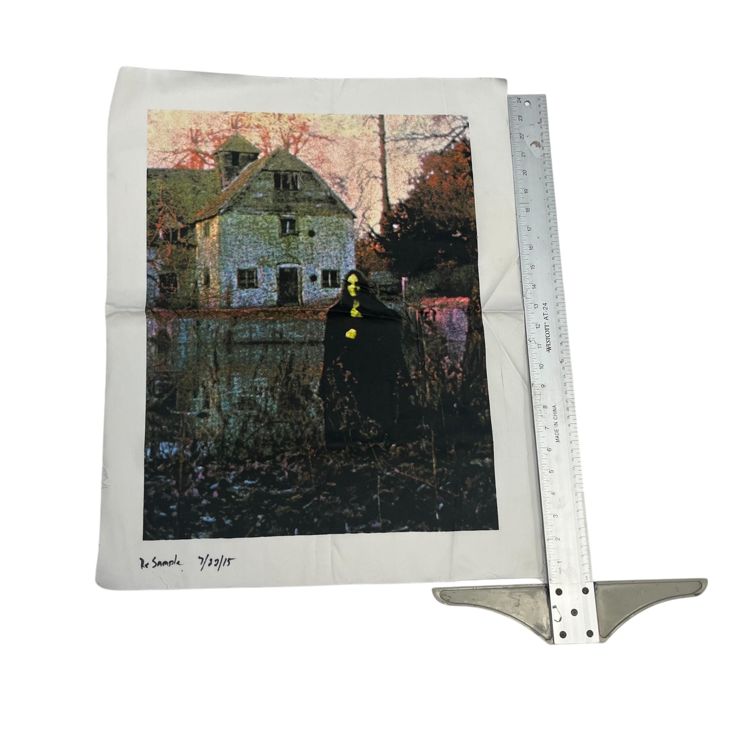 Supreme x Black Sabbath "Test Print" Fabric Sheet #2