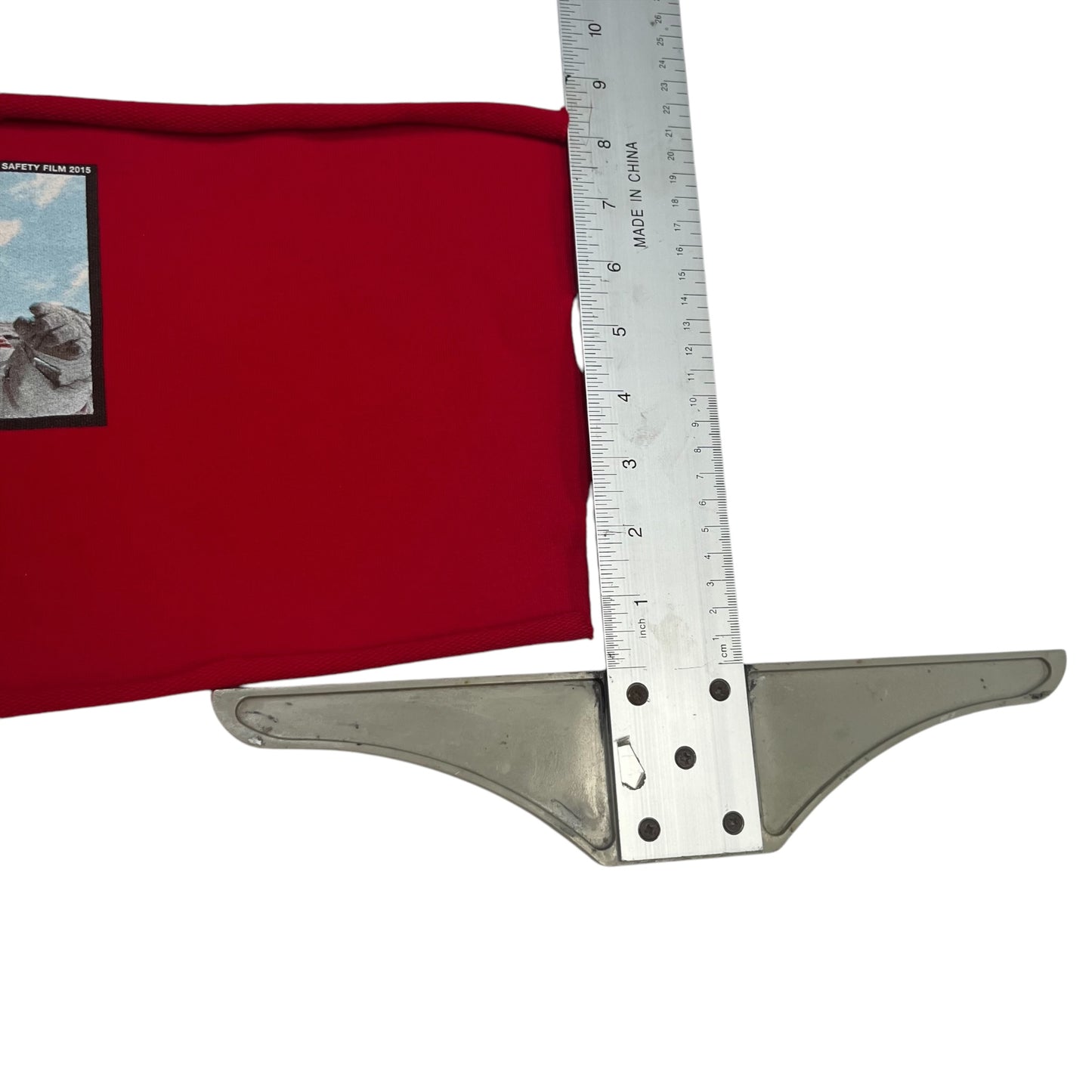 Supreme "Astronaut" Test Print Fabric Swatch - Red