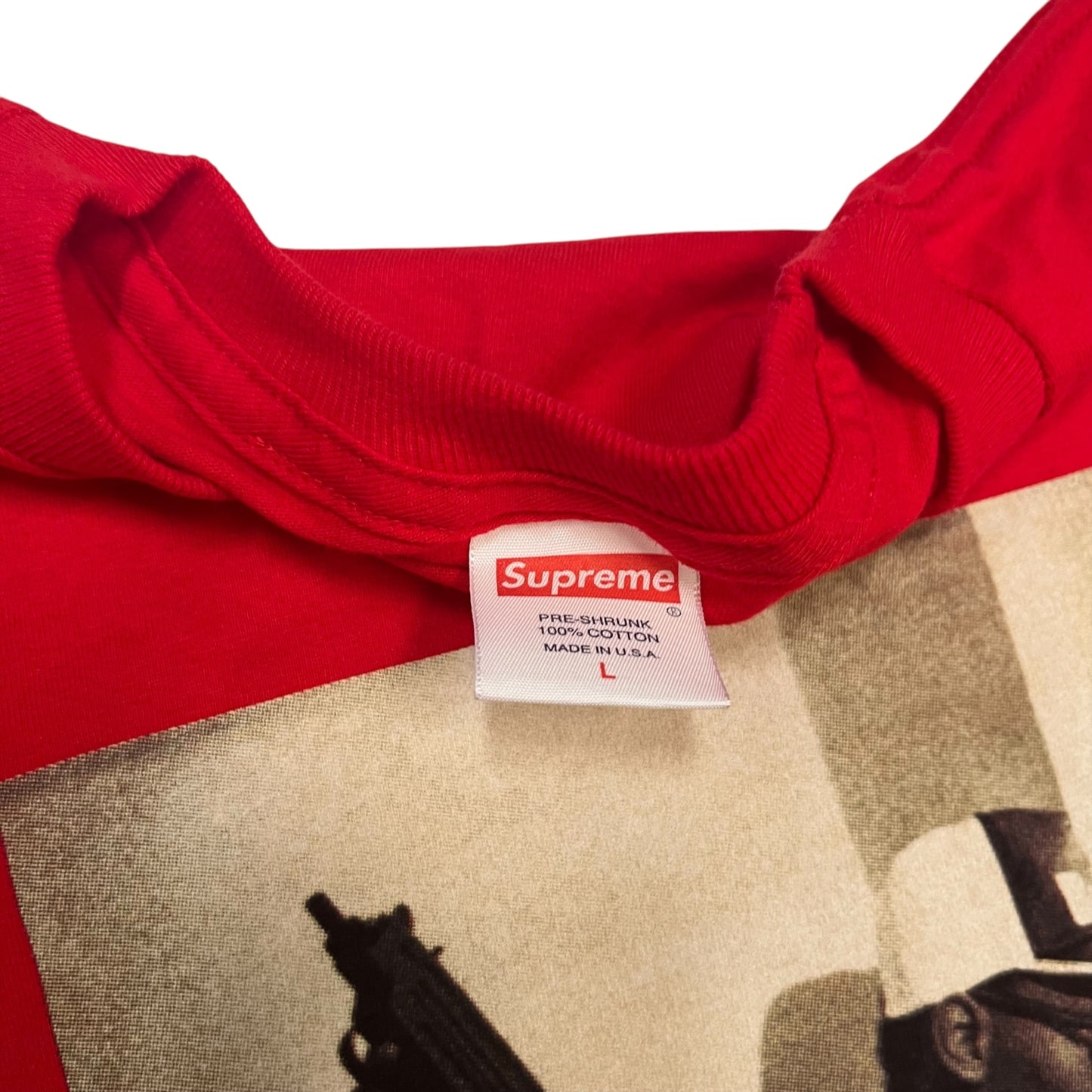SAMPLE Supreme x KRS One Knowledge Reigns Supreme T Shirt - Red (Large)