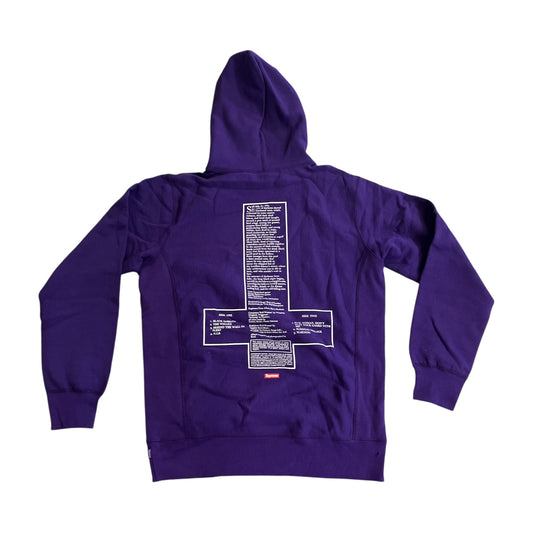 SAMPLE Supreme x Black Sabbath Hoodie Sweatshirt - Purple