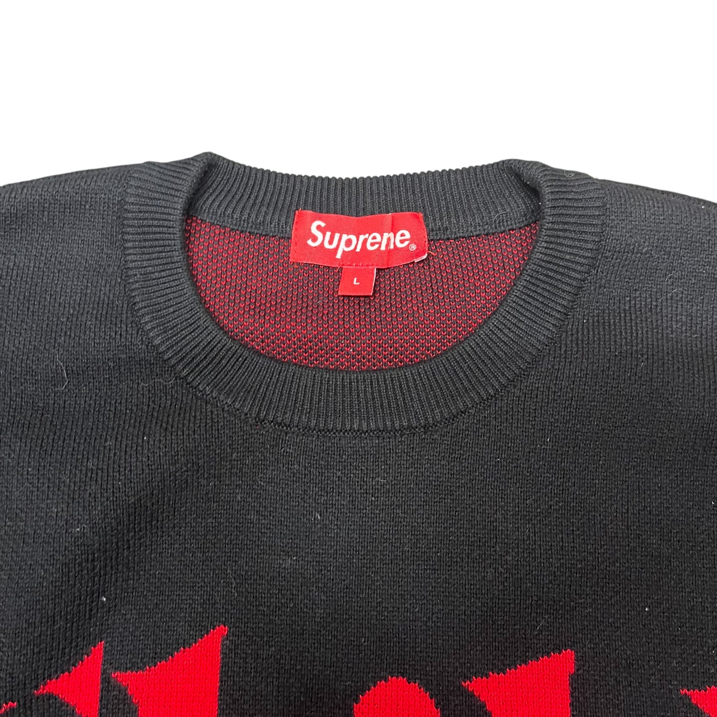 Supreme Child of Hell Knit Sweater - Black (Large)