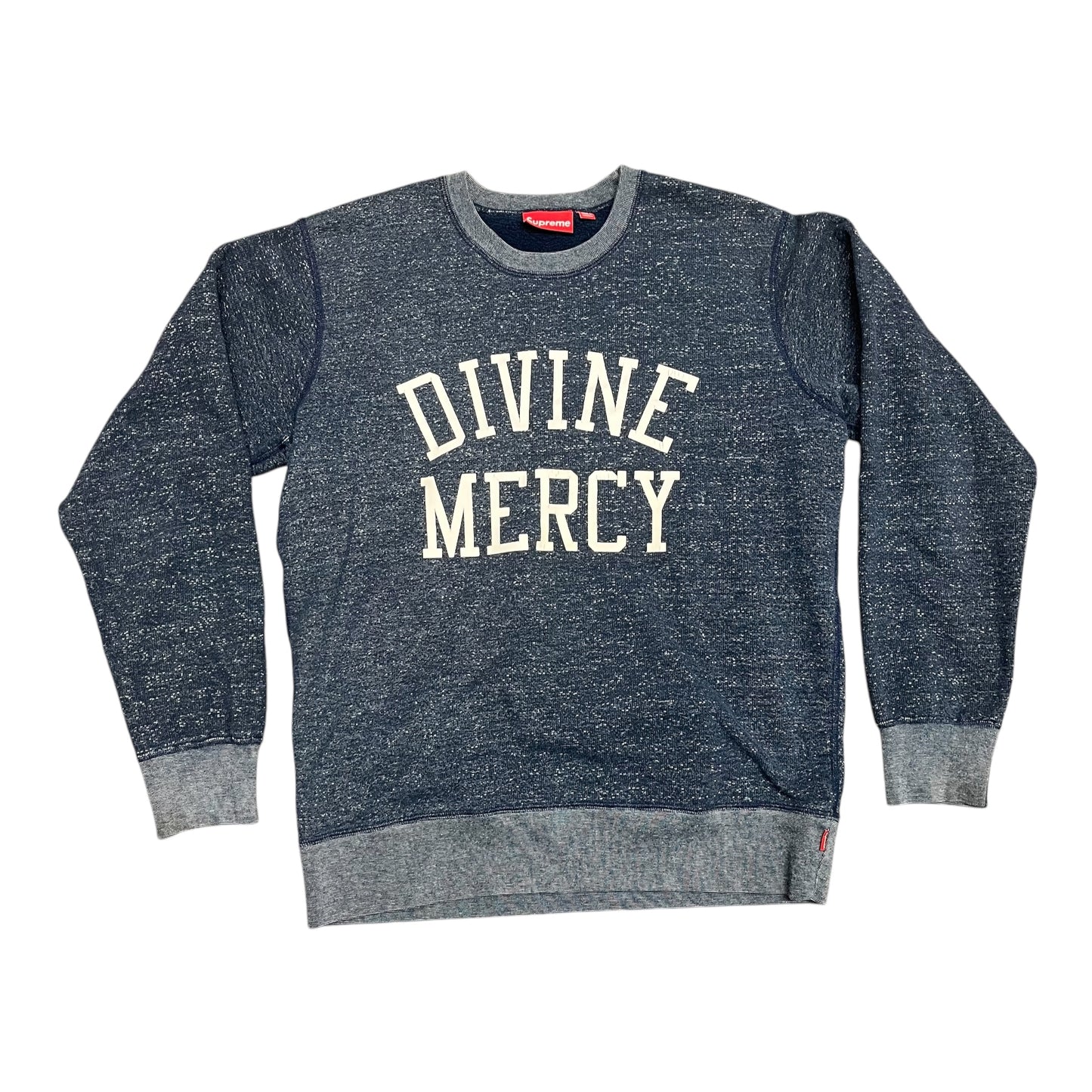 SAMPLE Supreme Divine Mercy Sweatshirt - Heather Blue (Large)