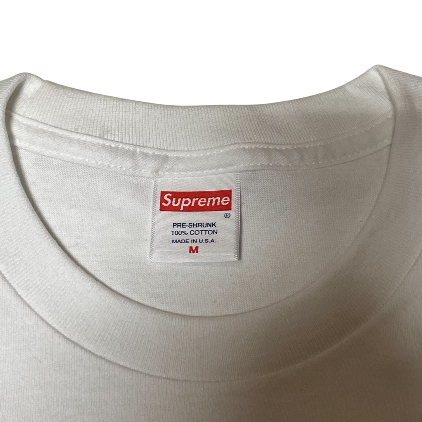 Supreme Mean T-Shirt - White (Medium)