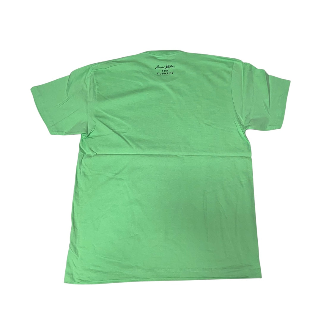 Supreme x Daniel Johnston I Love You Anyway T Shirt - Green (Large)
