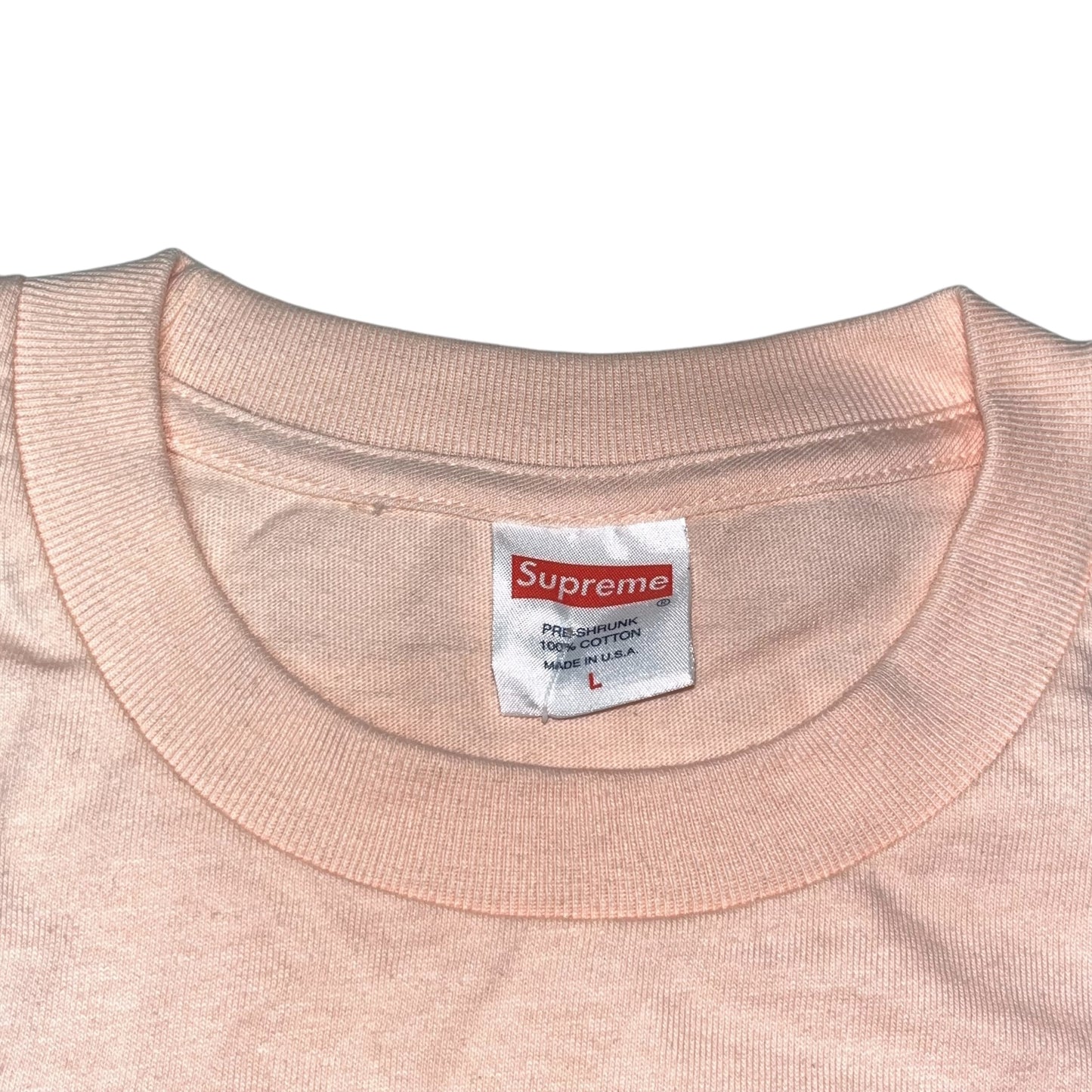 Supreme Beach T-Shirt - Peach (Large)
