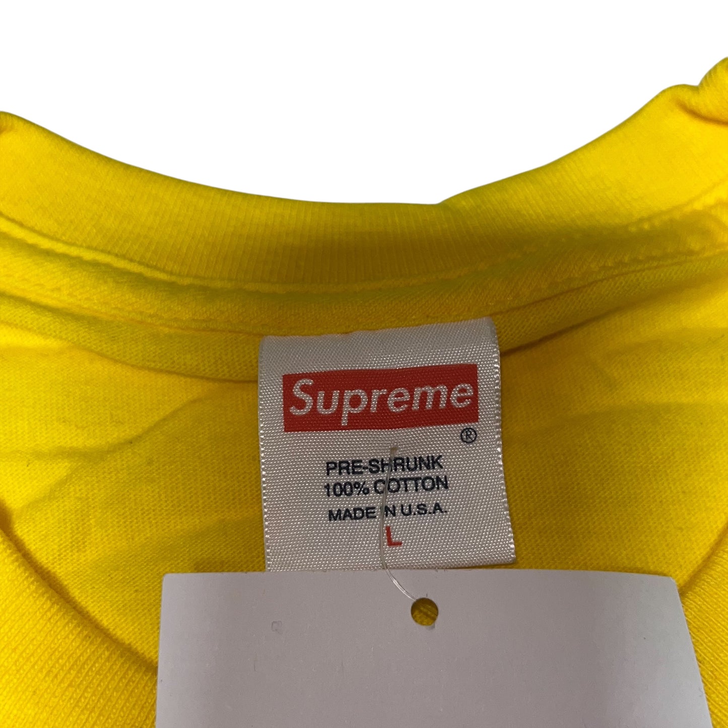SAMPLE Supreme x Siouxsie Sioux T-Shirt - Yellow (Large)