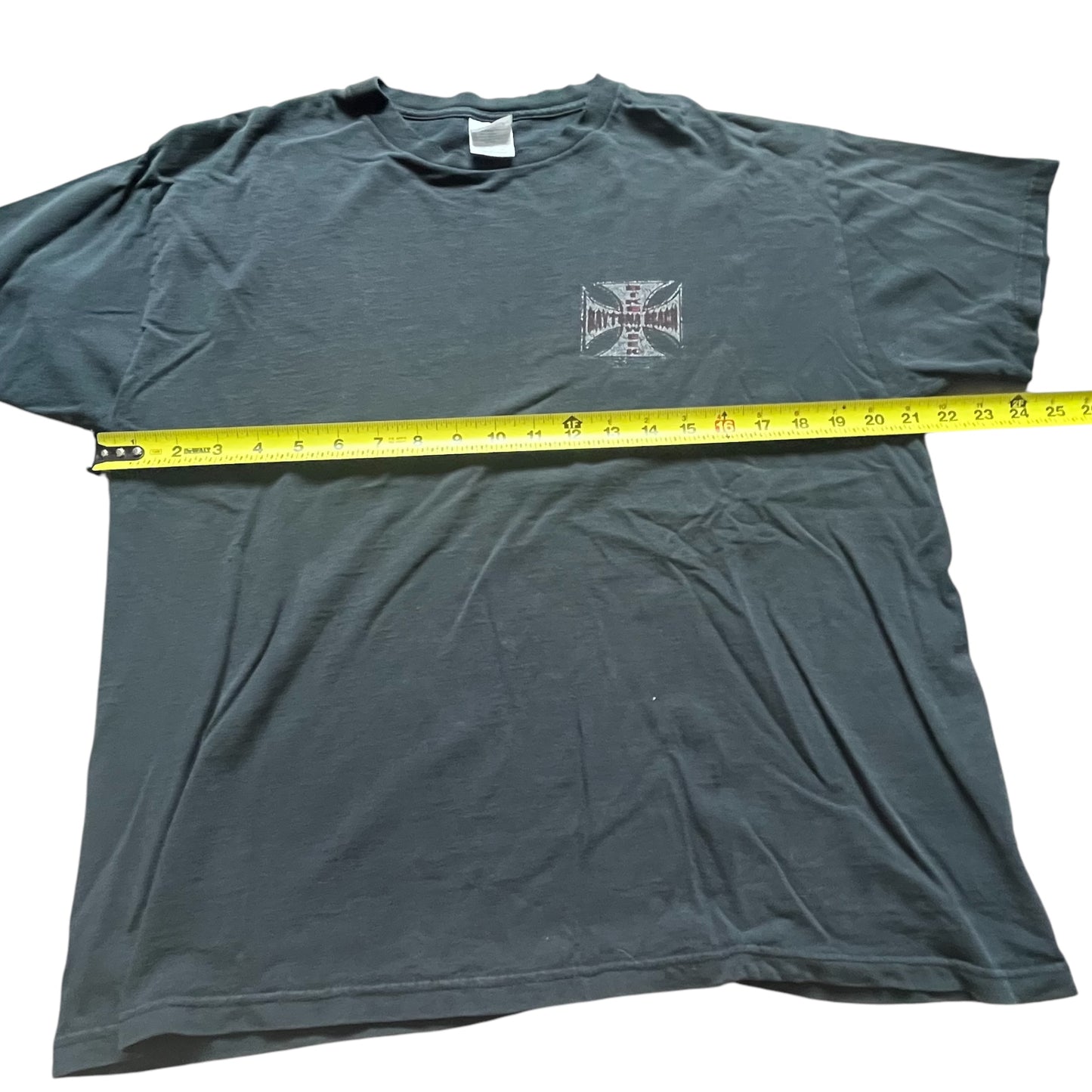 VINTAGE Daytona Beach Biker Week Thrashed T-Shirt (Large)