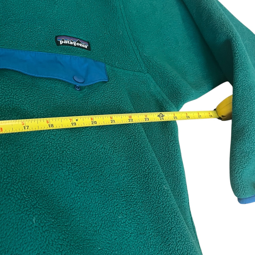 Patagonia Synchilla Snap T Fleece - Green (Large)