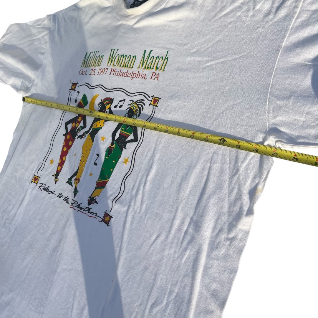 VINTAGE Million Woman March T Shirt (4XL)