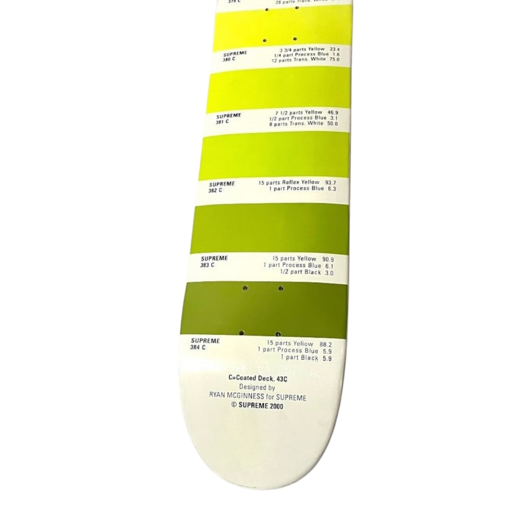 Supreme x Ryan McGinness Pantone Yellow Deck