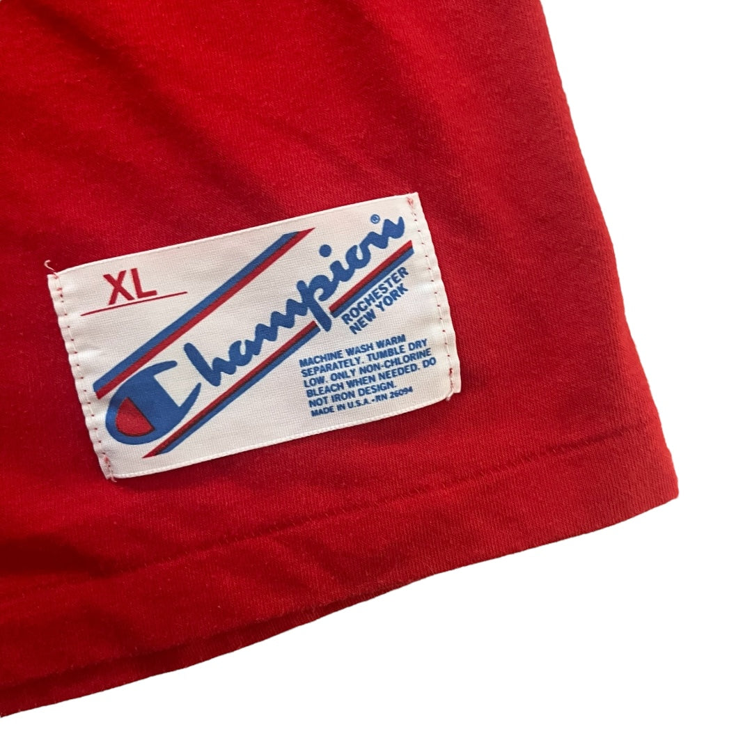 VINTAGE Champion Utah Utes Football T Shirt (XL)