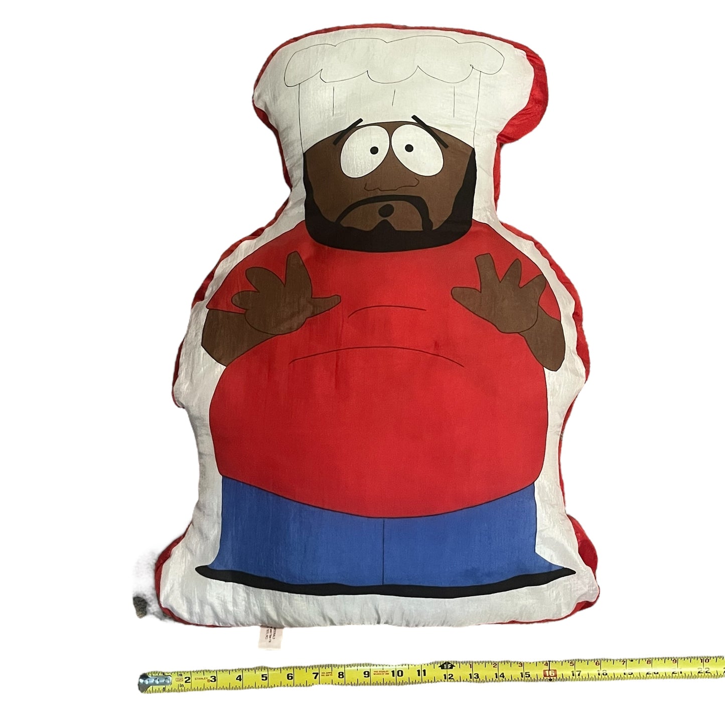 VINTAGE 1998 South Park Display Plush Pillow - Chef