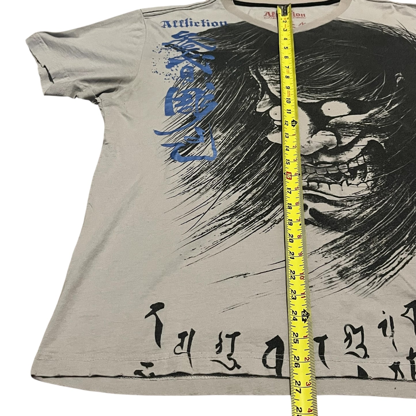 VINTAGE Affliction Heroes and Demons T Shirt (2XL)