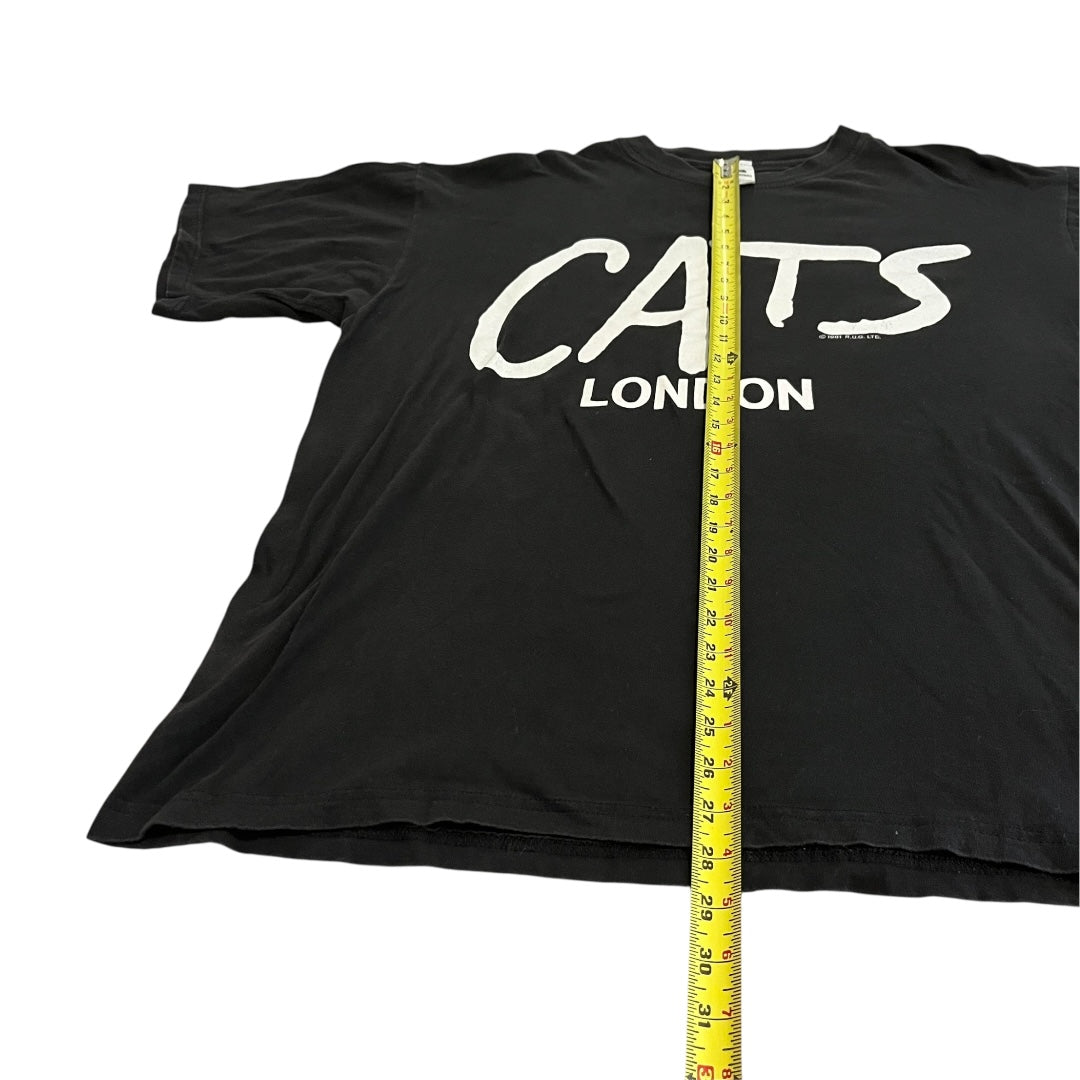 VINTAGE CATS The Musical London T Shirt (XL)