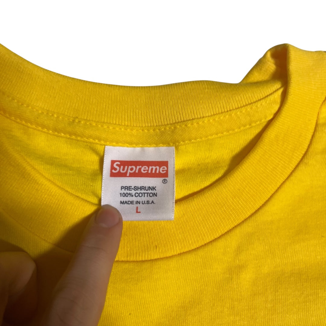 Supreme Nefertiti T-Shirt - Yellow (Large)