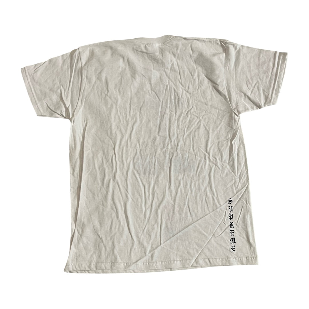Supreme x Black Sabbath Flaming Cross T Shirt - White