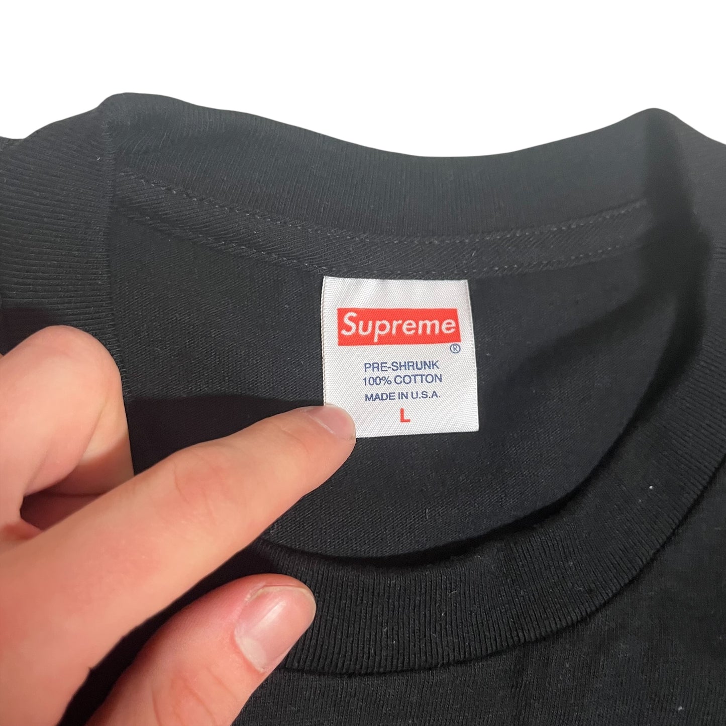SAMPLE Supreme F T Shirt - Black (Large)