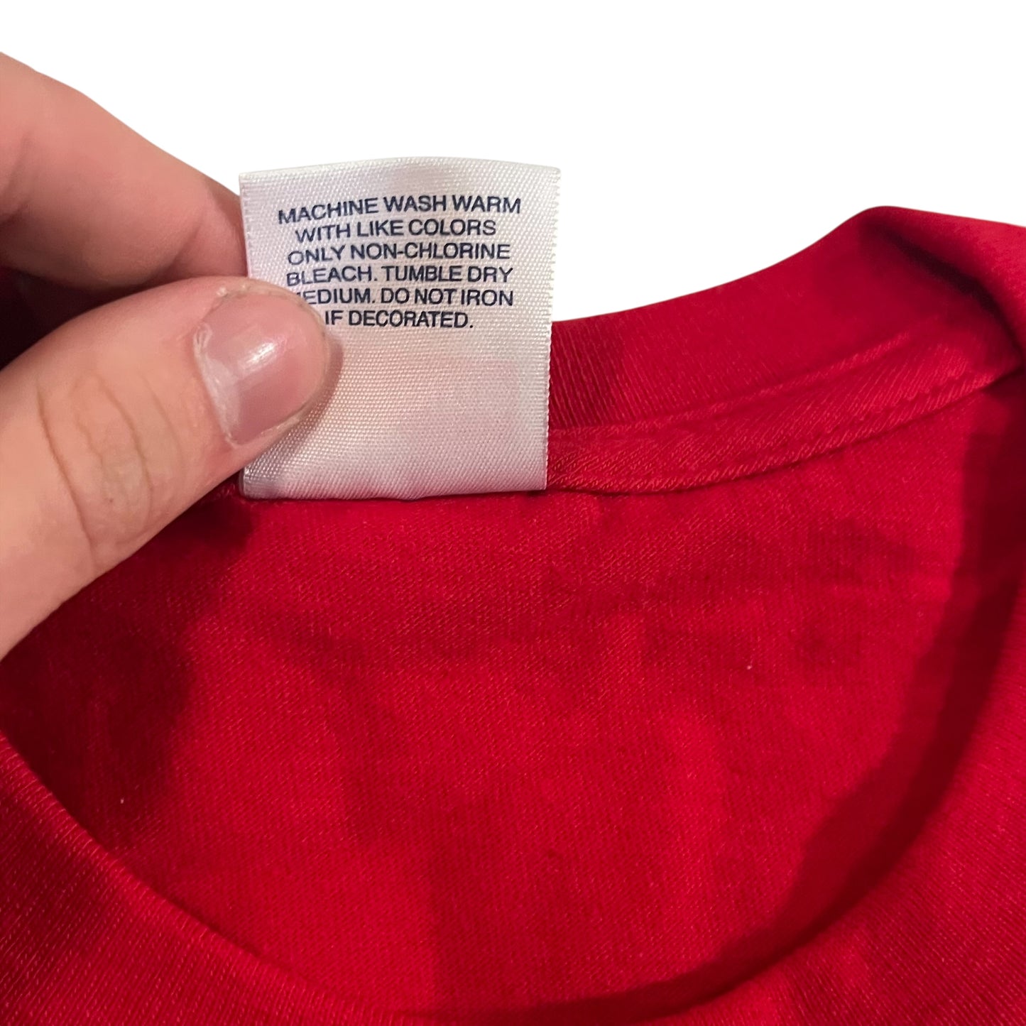 UNRELEASED Supreme Star Logo T Shirt - Red (Large)