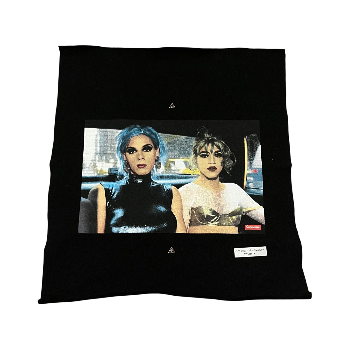 Supreme x Nan Goldin Test Print Fabric Swatch (Black)