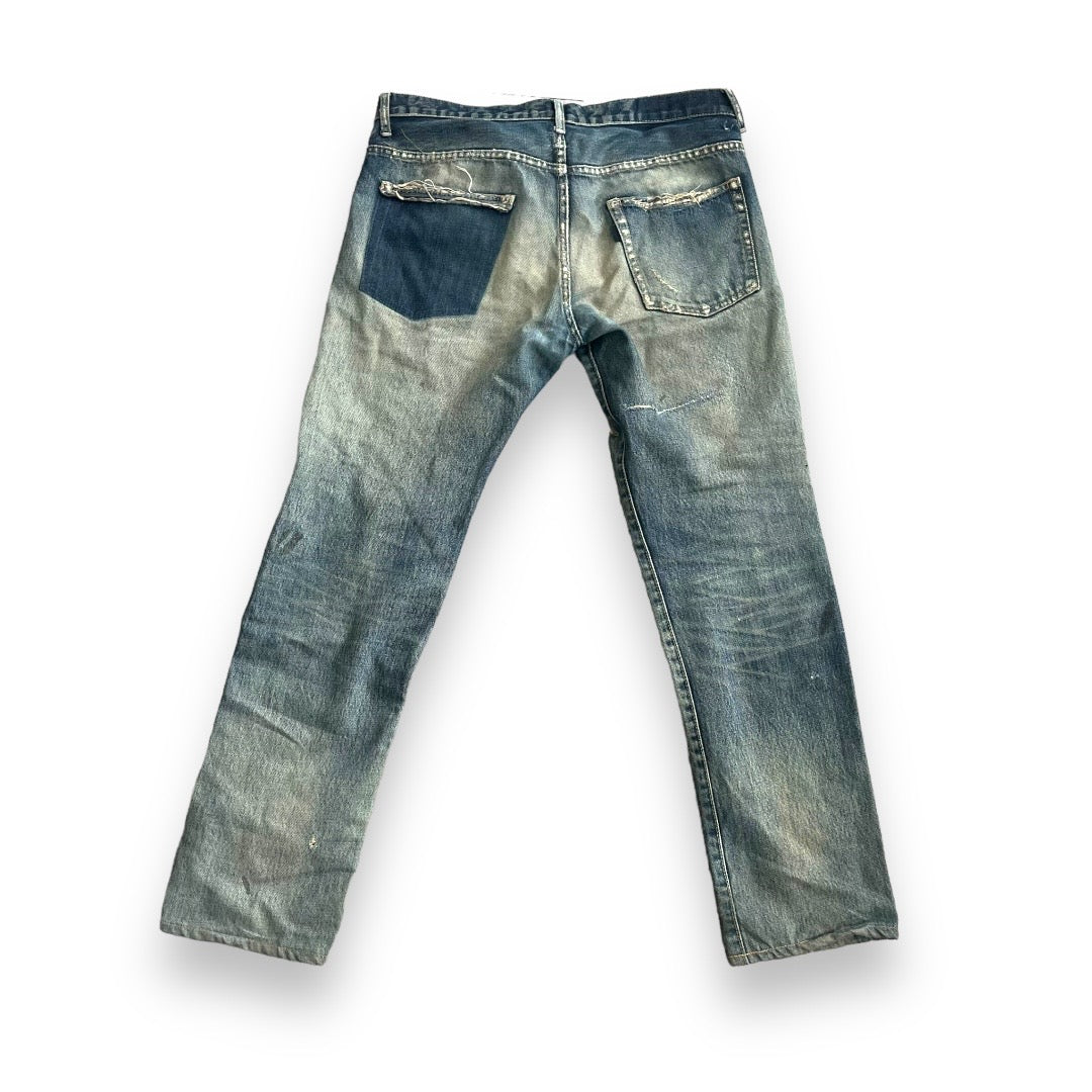 Undercover 68 Blue Yarn Denim Jeans 2010 ZoZoTown