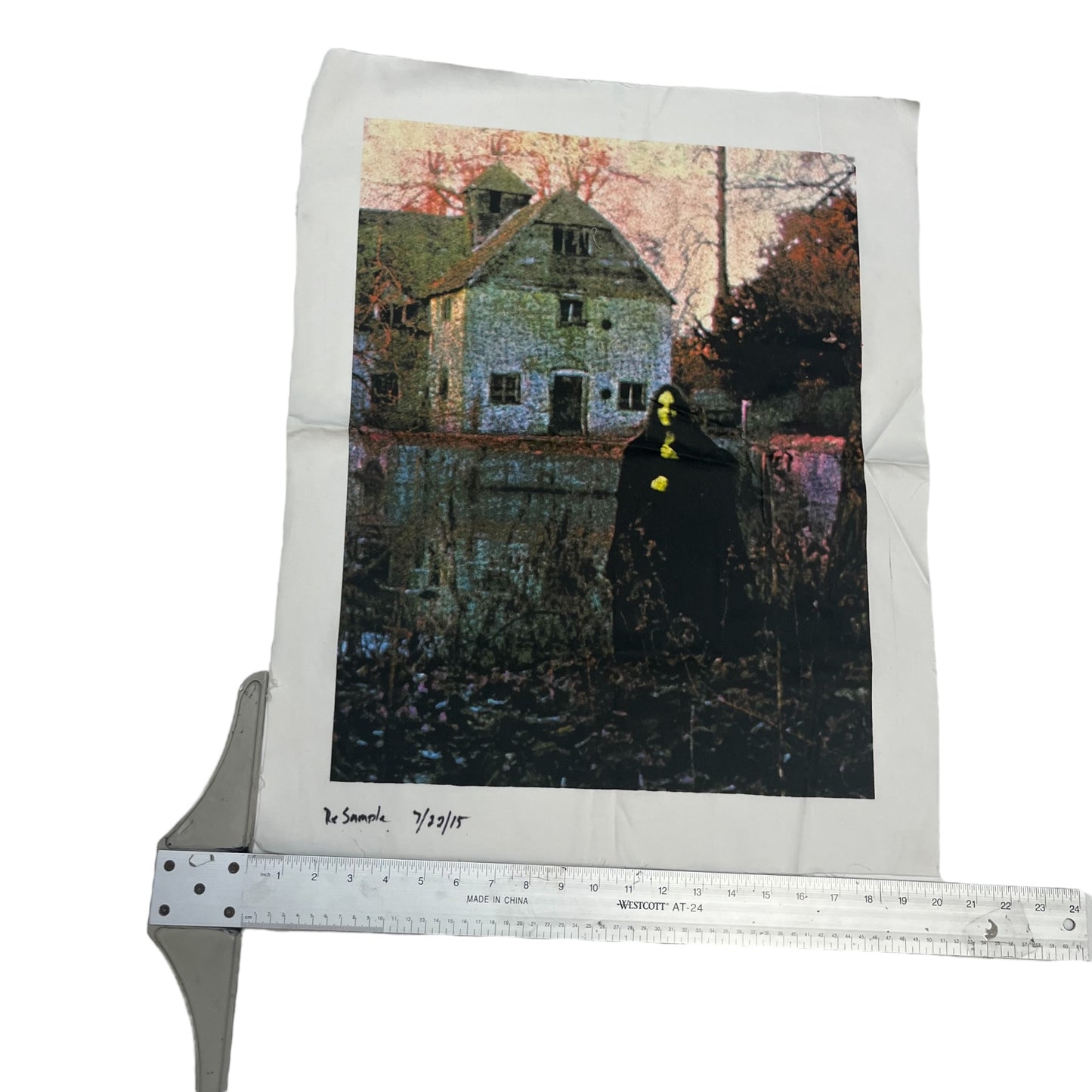 Supreme x Black Sabbath "Test Print" Fabric Sheet #2