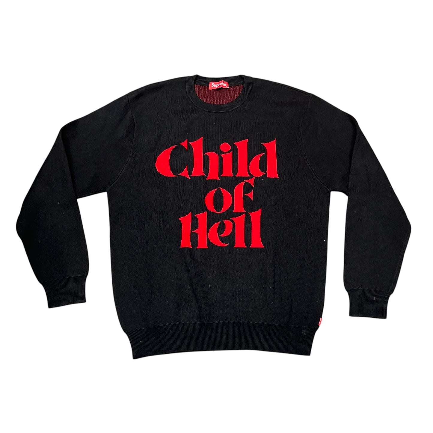 Supreme Child of Hell Knit Sweater - Black (Large)