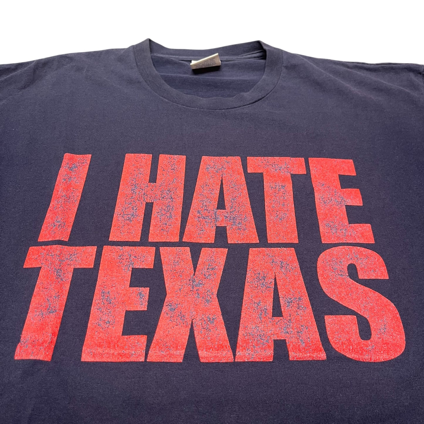 Supreme I Hate Texas T Shirt - Navy (Large)