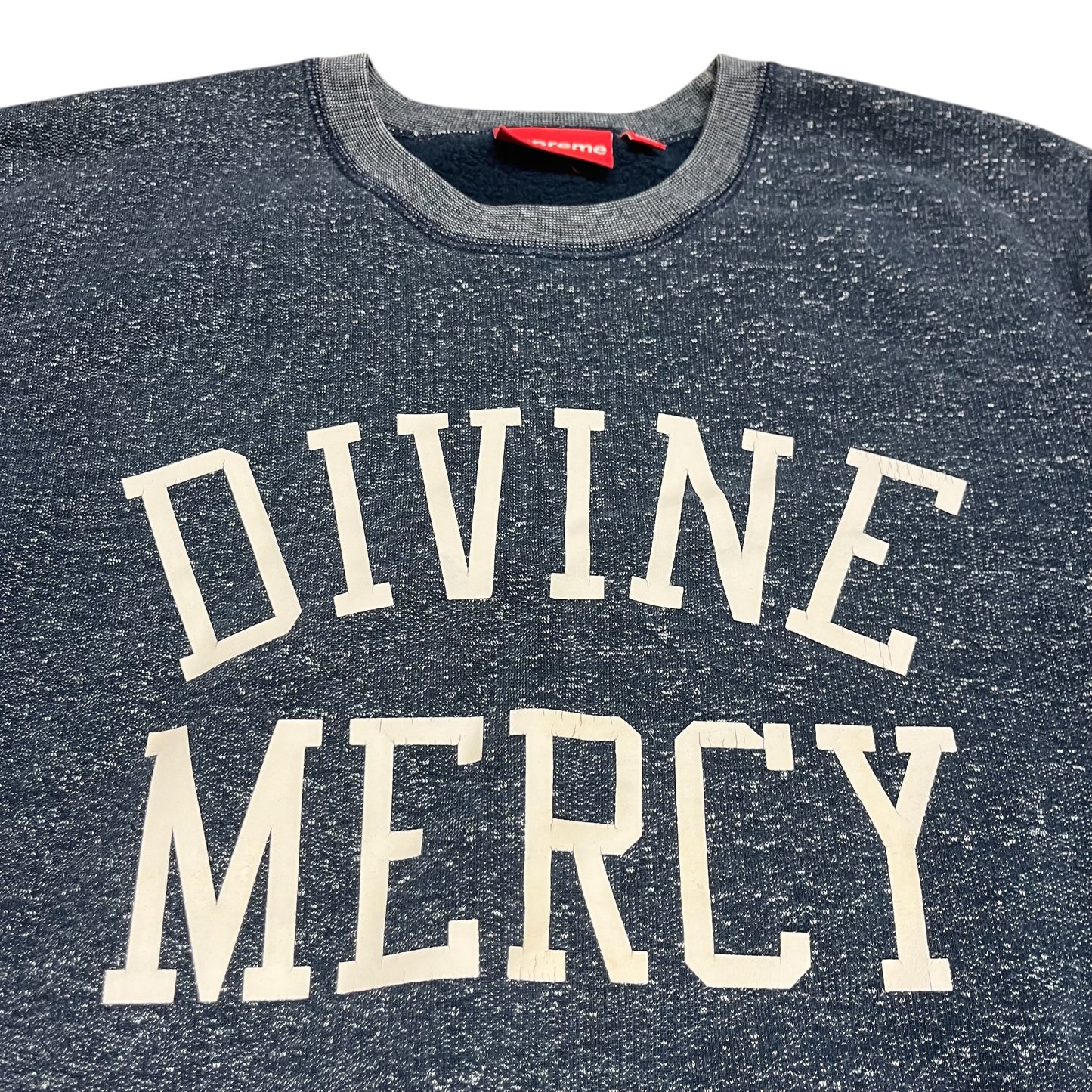 SAMPLE Supreme Divine Mercy Sweatshirt - Heather Blue (Large)