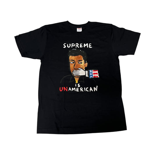 Supreme Unamerican T-Shirt - Black (Large)