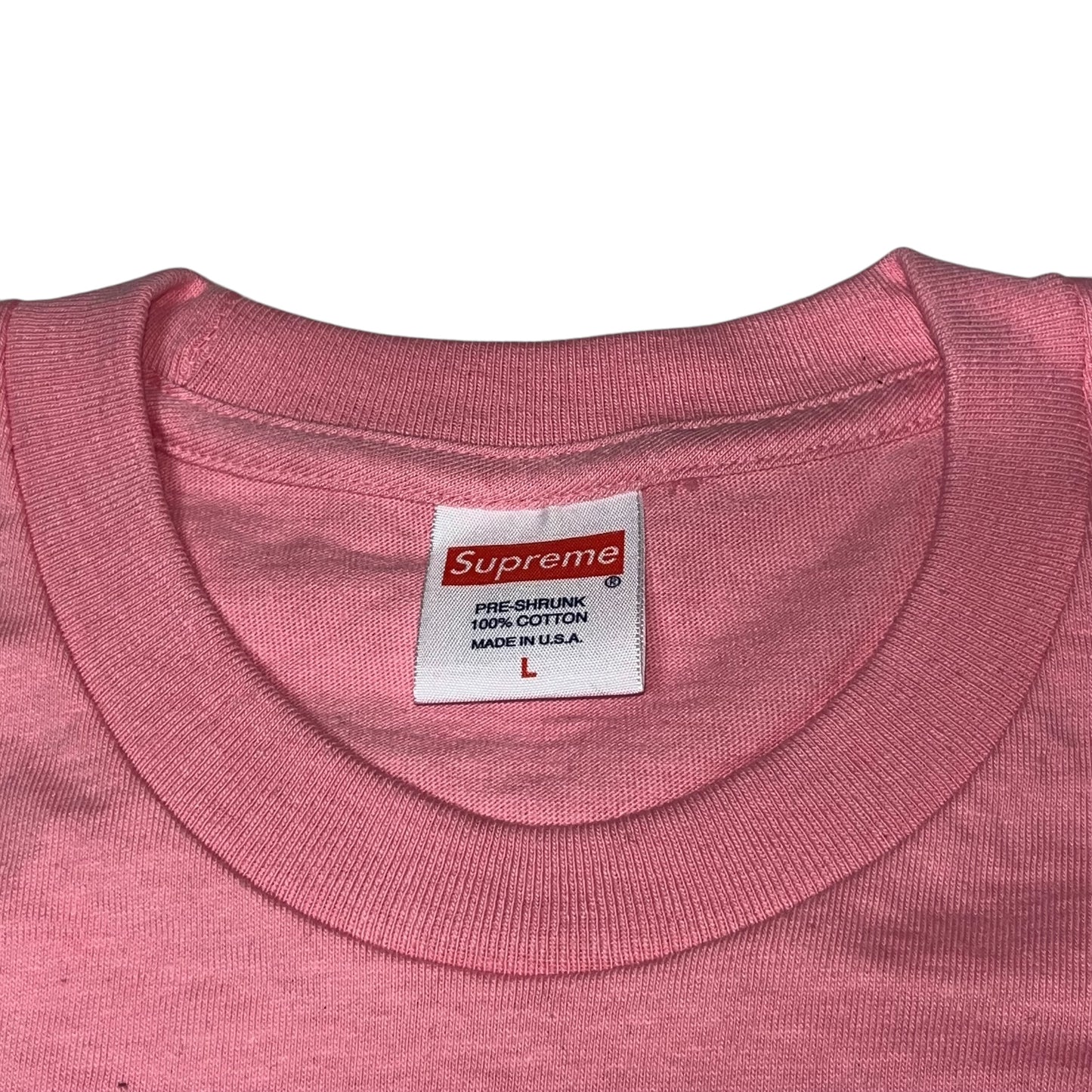 Supreme Menace 2 Society T-Shirt - Pink (Large)