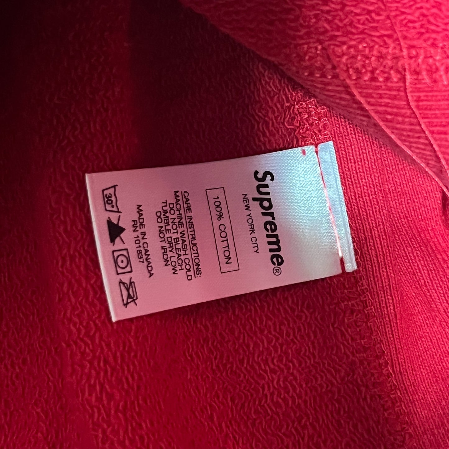 Supreme Astronaut Hoodie Sweatshirt - Red
