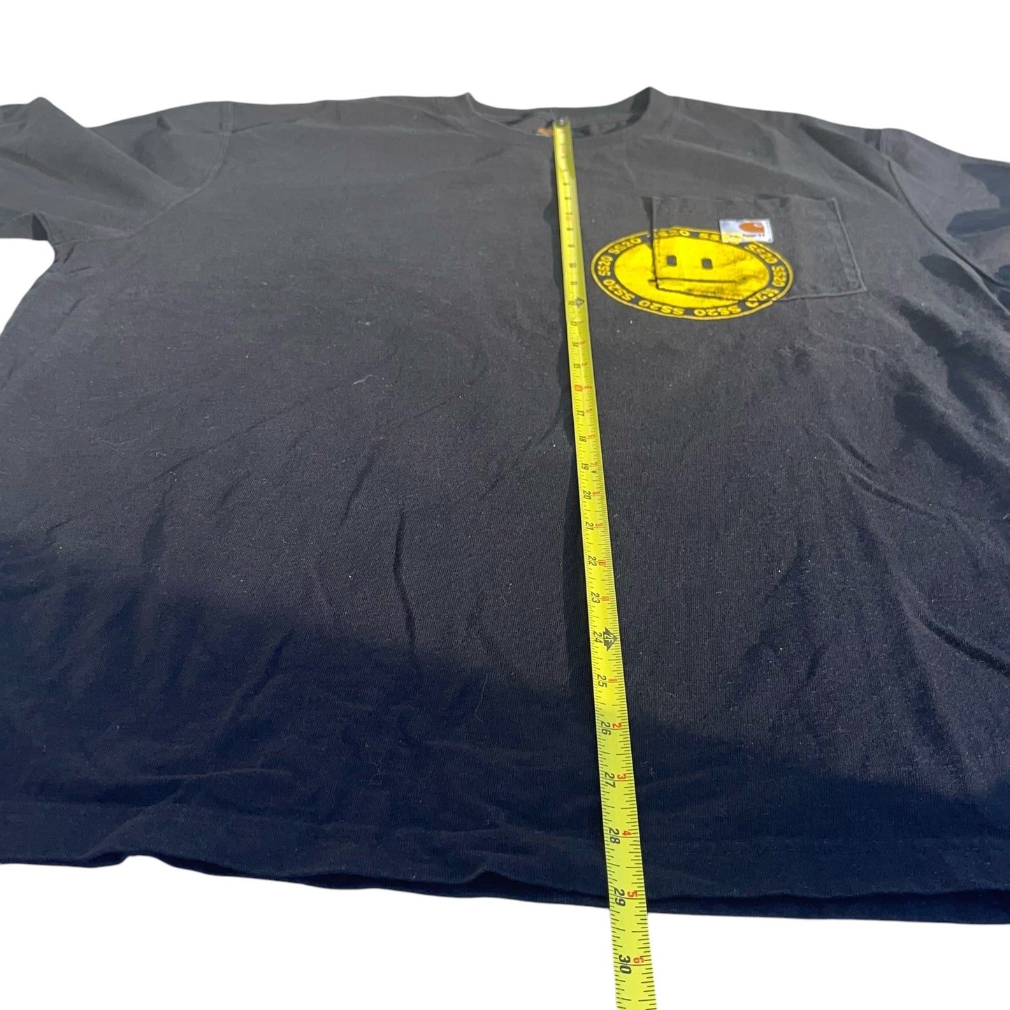 Carhartt Smiley Face Heavyweight Pocket T Shirt (Large)