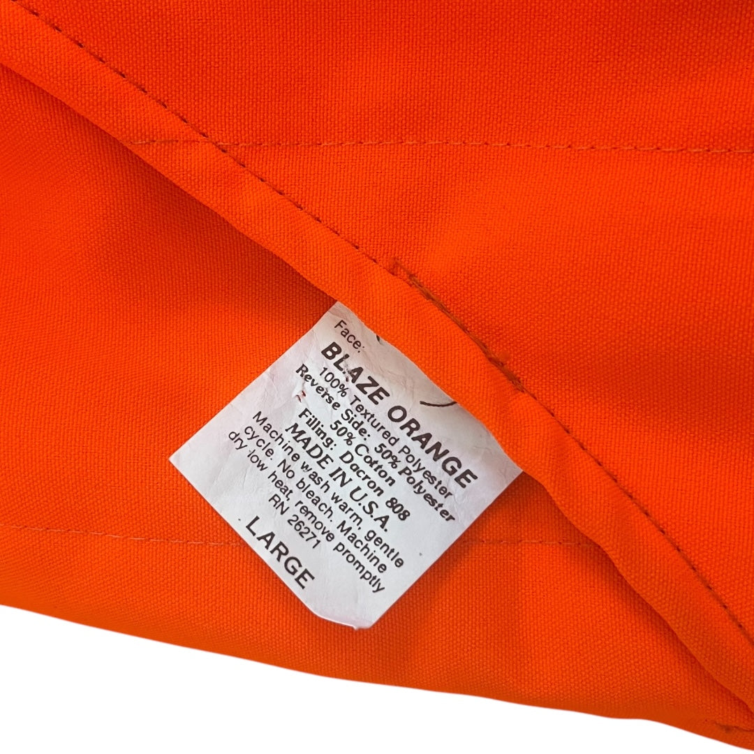 VINTAGE Rebark Reversible Hunting Vest - Tree Camo / Orange (Large)