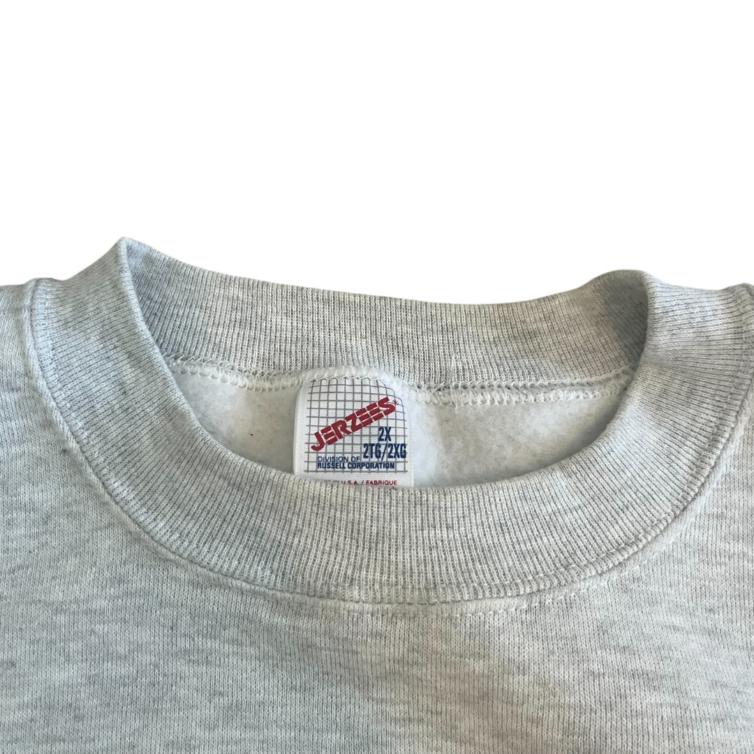 VINTAGE USSR Crest Crewneck Sweatshirt (2XL)